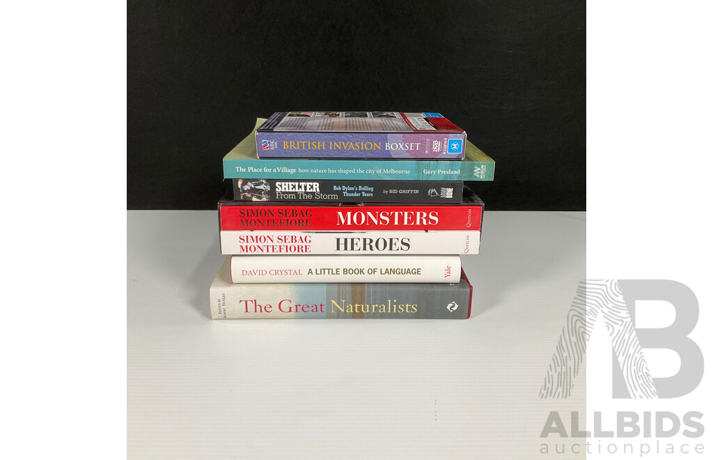 Collection of Books About Language, Music, Nature and People