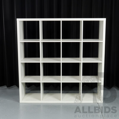 Modern White Pidgeon Hole Unit