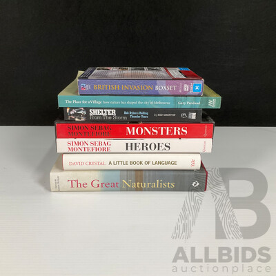 Collection of Books About Language, Music, Nature and People