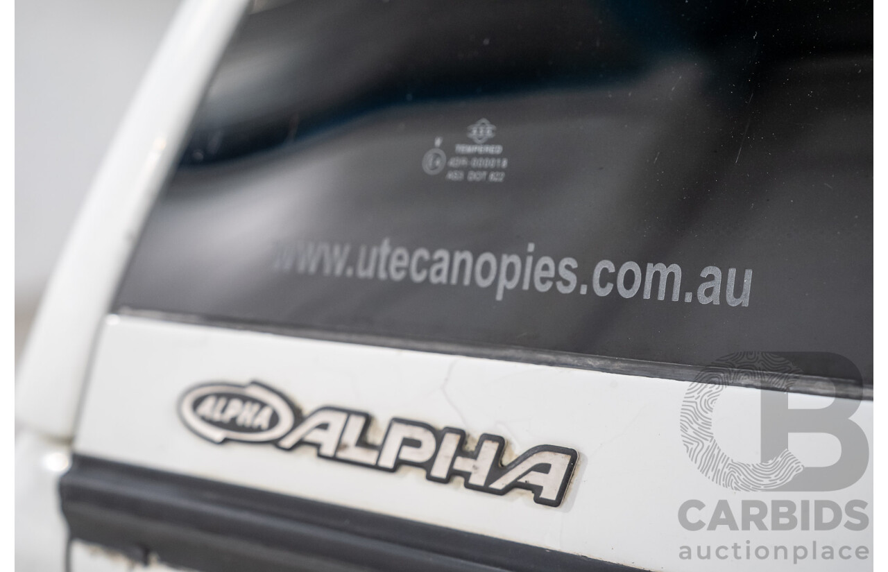 01/2010 Isuzu D-Max LS (4x2) TF Crew Cab Utility White Turbo Diesel 3.0L