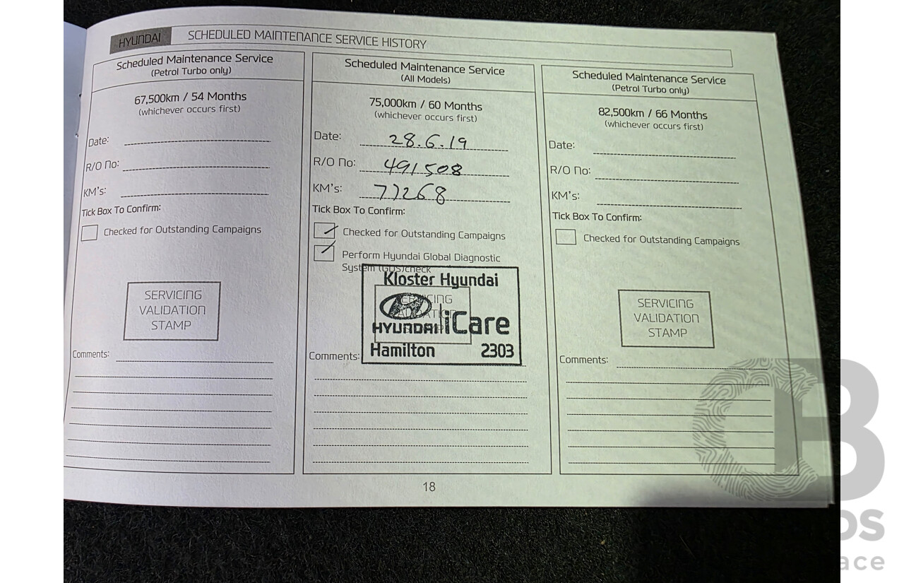 12/2016 Hyundai Tucson Active TL UPGRADE 4d Wagon White 2.0L