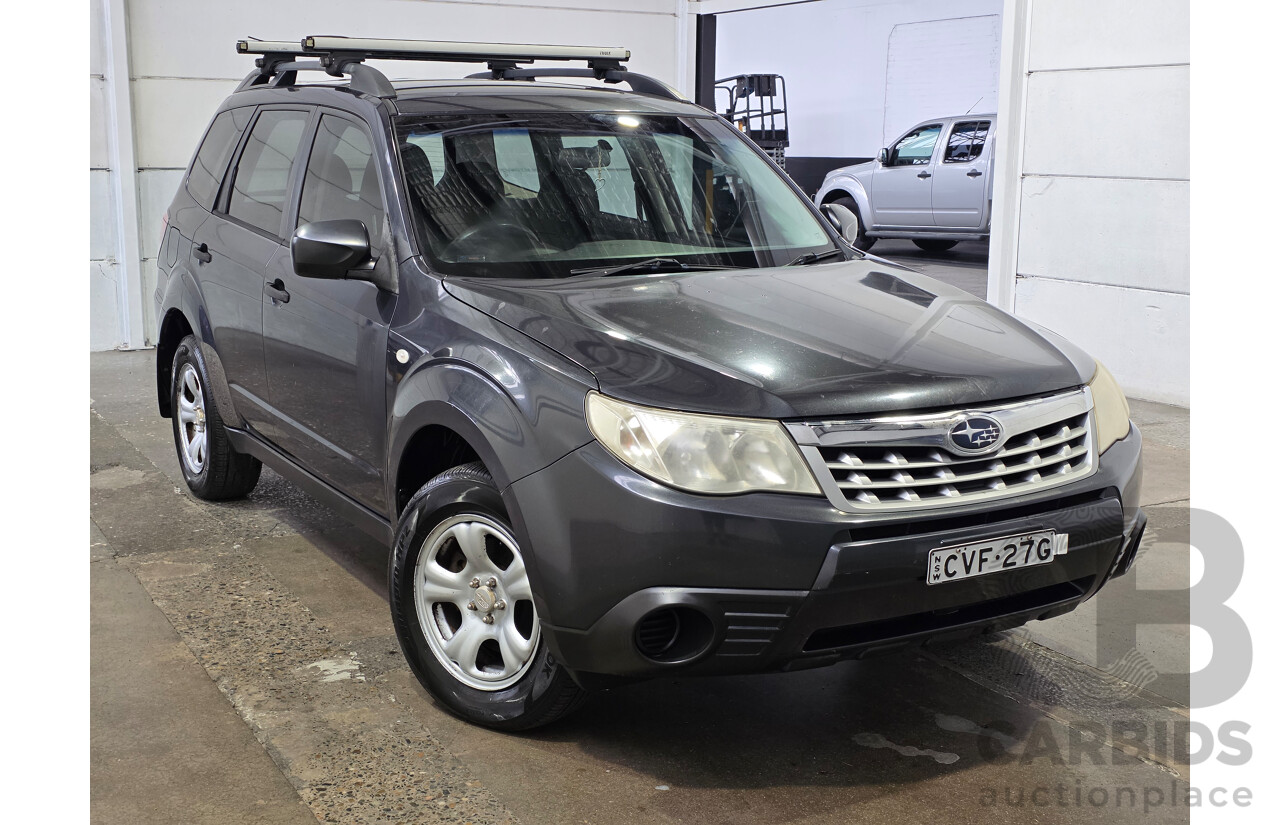 1/2011 Subaru Forester X AWD MY11 4d Wagon Grey 2.5L