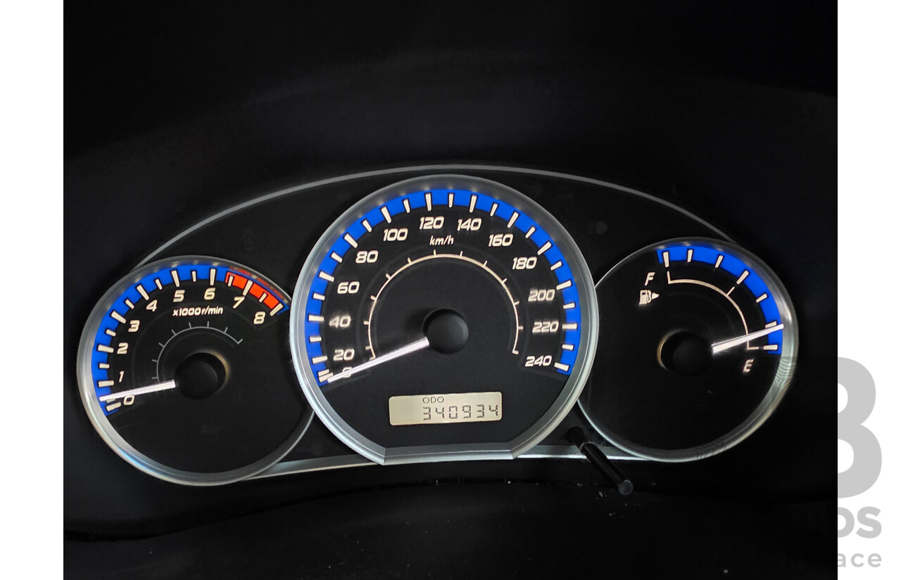 1/2011 Subaru Forester X AWD MY11 4d Wagon Grey 2.5L