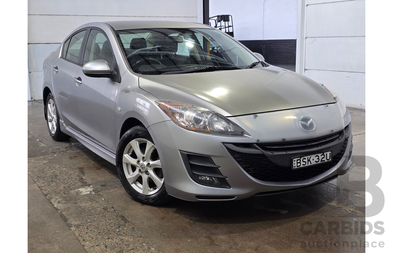 9/2010 Mazda 3 MAXX Sport BL 10 UPGRADE 4d Sedan Silver 2.0L