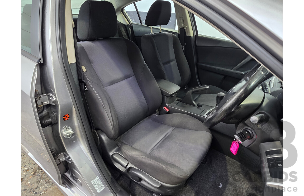 9/2010 Mazda 3 MAXX Sport BL 10 UPGRADE 4d Sedan Silver 2.0L