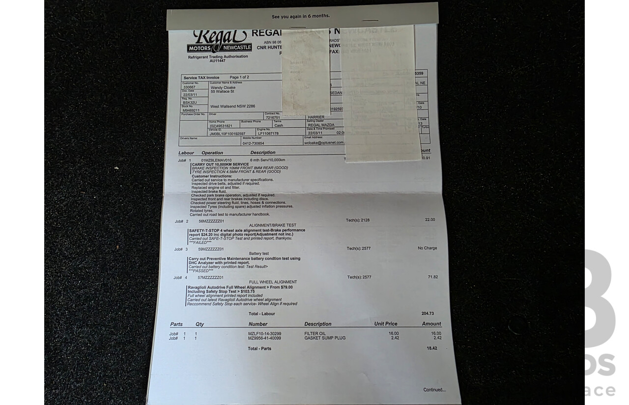 9/2010 Mazda 3 MAXX Sport BL 10 UPGRADE 4d Sedan Silver 2.0L