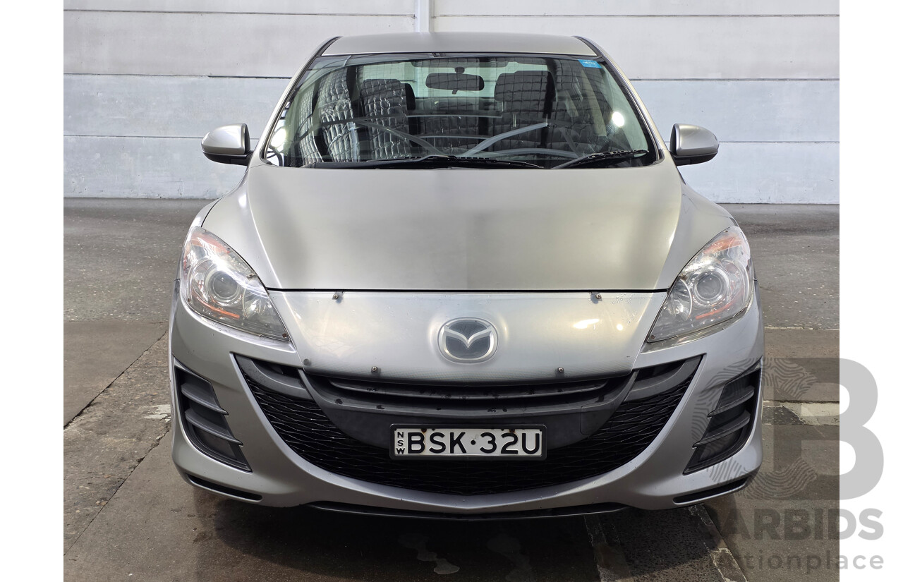 9/2010 Mazda 3 MAXX Sport BL 10 UPGRADE 4d Sedan Silver 2.0L