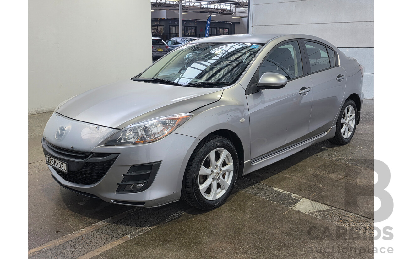 9/2010 Mazda 3 MAXX Sport BL 10 UPGRADE 4d Sedan Silver 2.0L