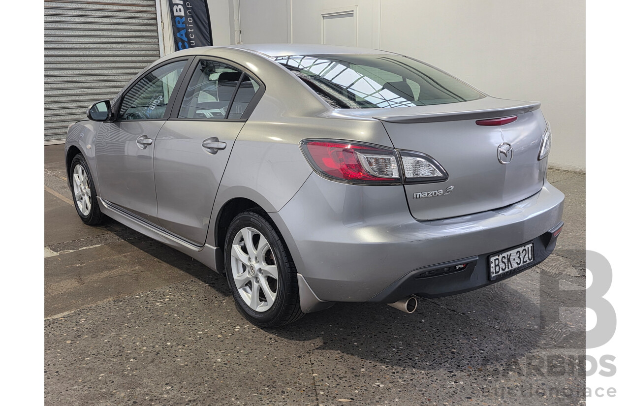9/2010 Mazda 3 MAXX Sport BL 10 UPGRADE 4d Sedan Silver 2.0L