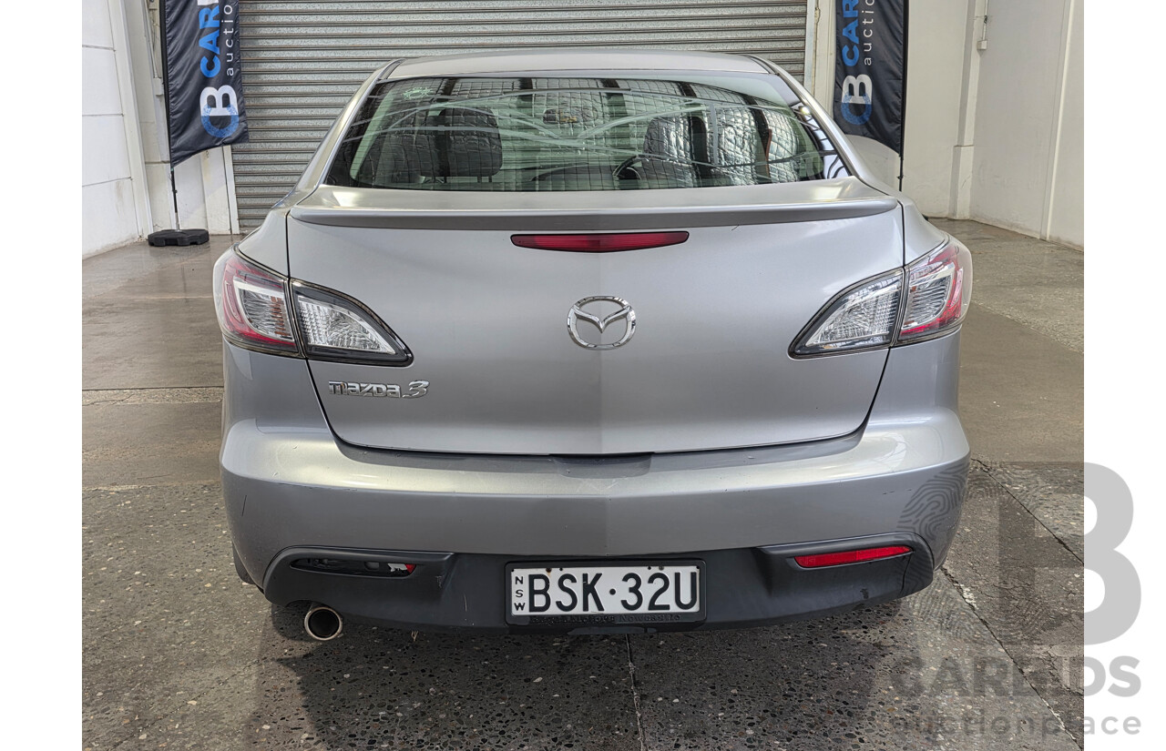 9/2010 Mazda 3 MAXX Sport BL 10 UPGRADE 4d Sedan Silver 2.0L