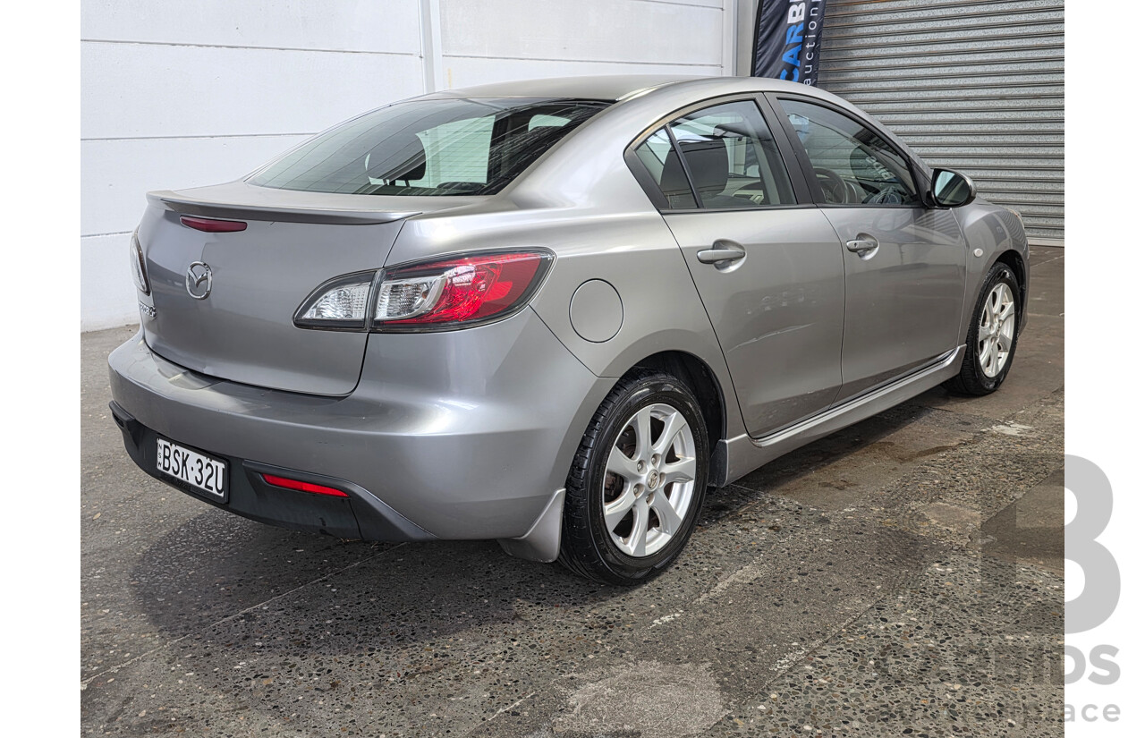 9/2010 Mazda 3 MAXX Sport BL 10 UPGRADE 4d Sedan Silver 2.0L