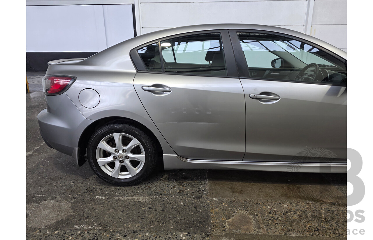 9/2010 Mazda 3 MAXX Sport BL 10 UPGRADE 4d Sedan Silver 2.0L