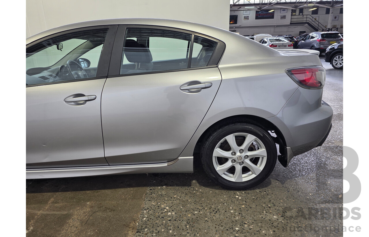 9/2010 Mazda 3 MAXX Sport BL 10 UPGRADE 4d Sedan Silver 2.0L