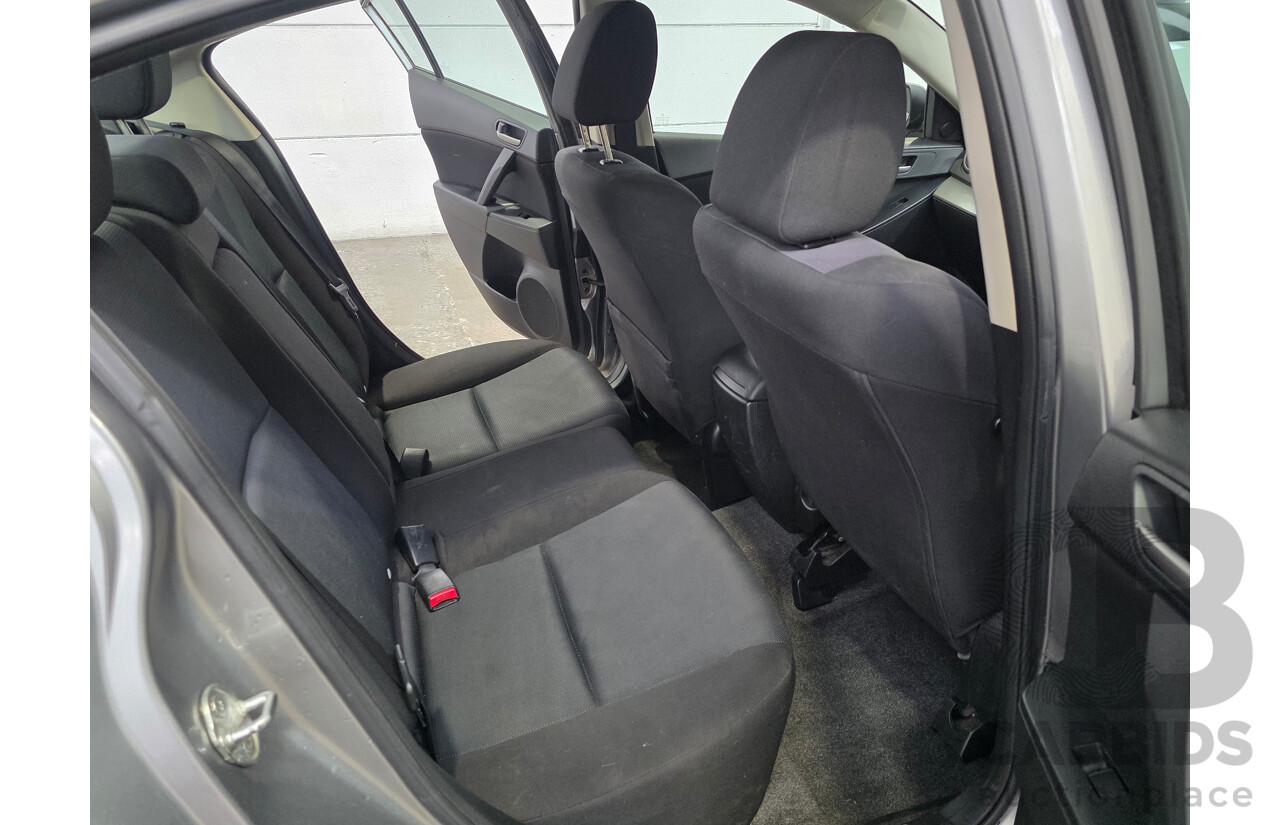 9/2010 Mazda 3 MAXX Sport BL 10 UPGRADE 4d Sedan Silver 2.0L