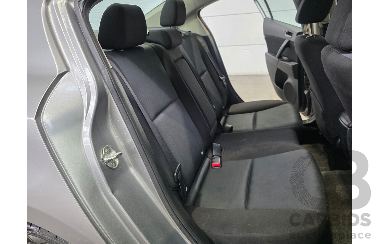 9/2010 Mazda 3 MAXX Sport BL 10 UPGRADE 4d Sedan Silver 2.0L