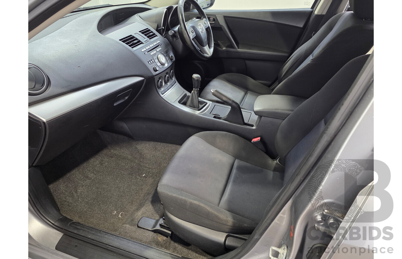 9/2010 Mazda 3 MAXX Sport BL 10 UPGRADE 4d Sedan Silver 2.0L