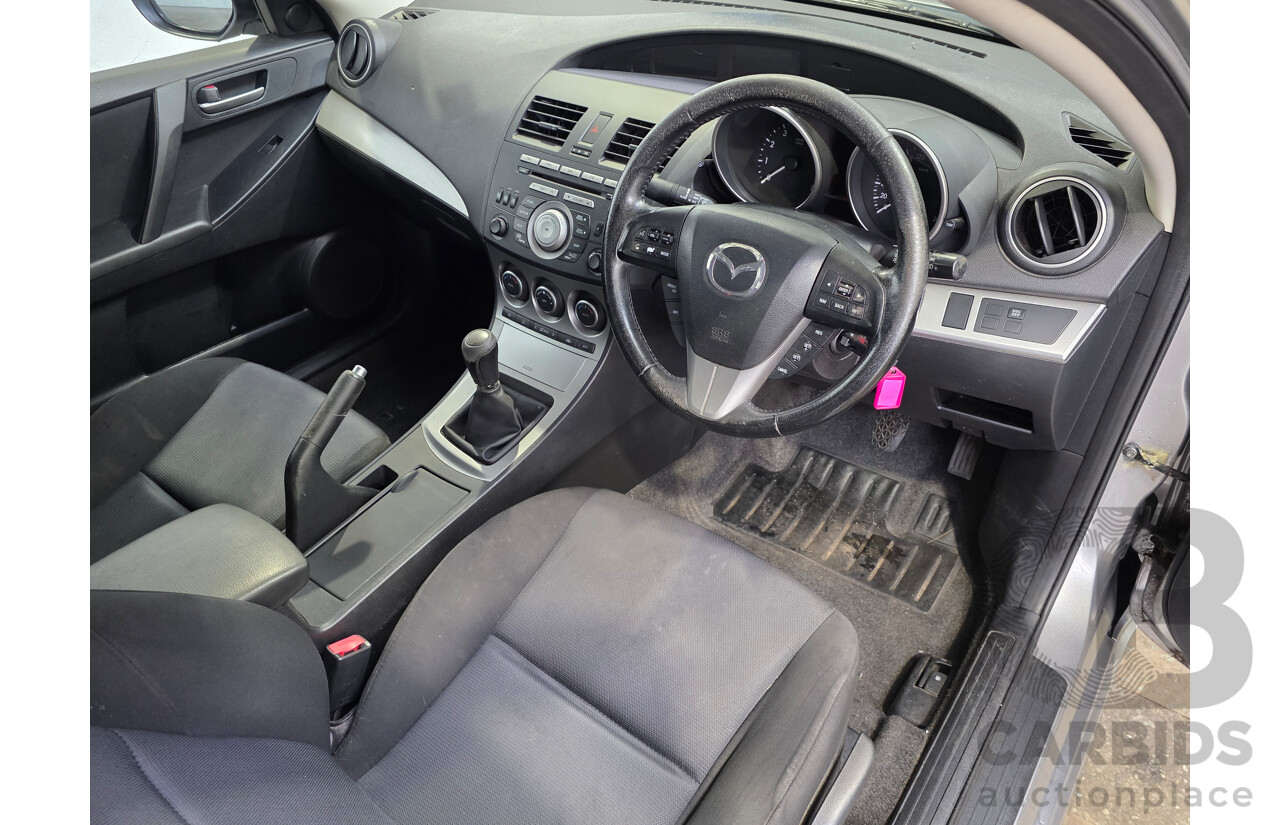9/2010 Mazda 3 MAXX Sport BL 10 UPGRADE 4d Sedan Silver 2.0L