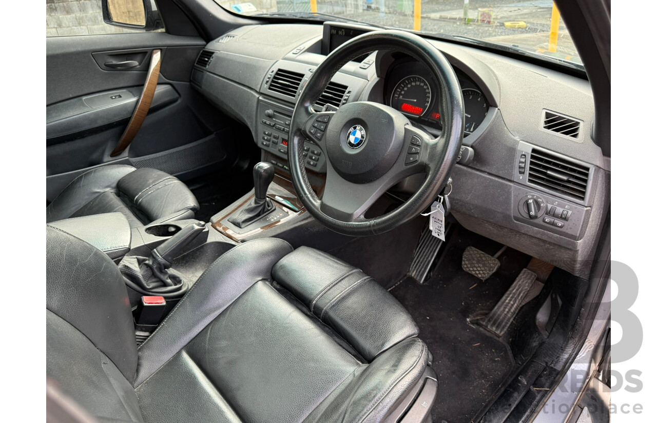 11/2004 Bmw X3 3.0i 4WD E83 4D Wagon Grey 3.0L