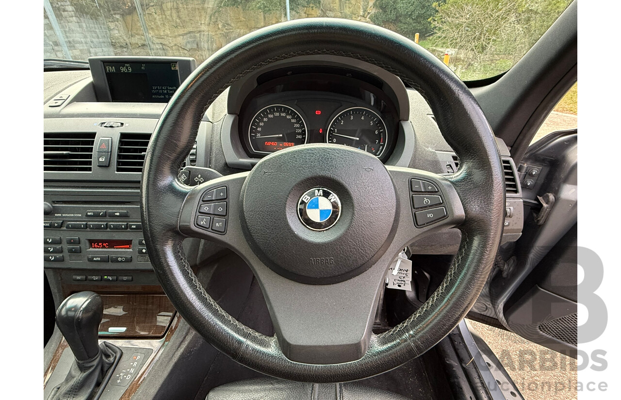 11/2004 Bmw X3 3.0i 4WD E83 4D Wagon Grey 3.0L