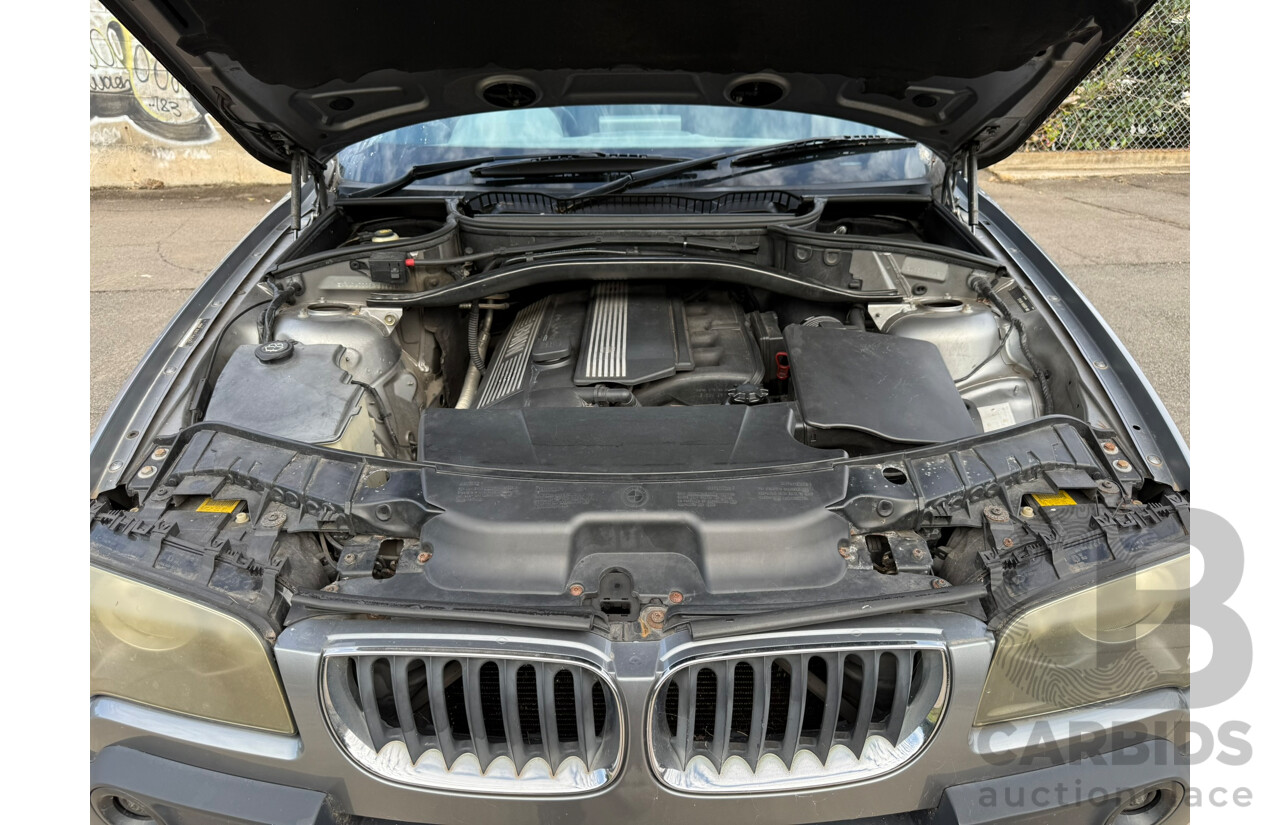11/2004 Bmw X3 3.0i 4WD E83 4D Wagon Grey 3.0L