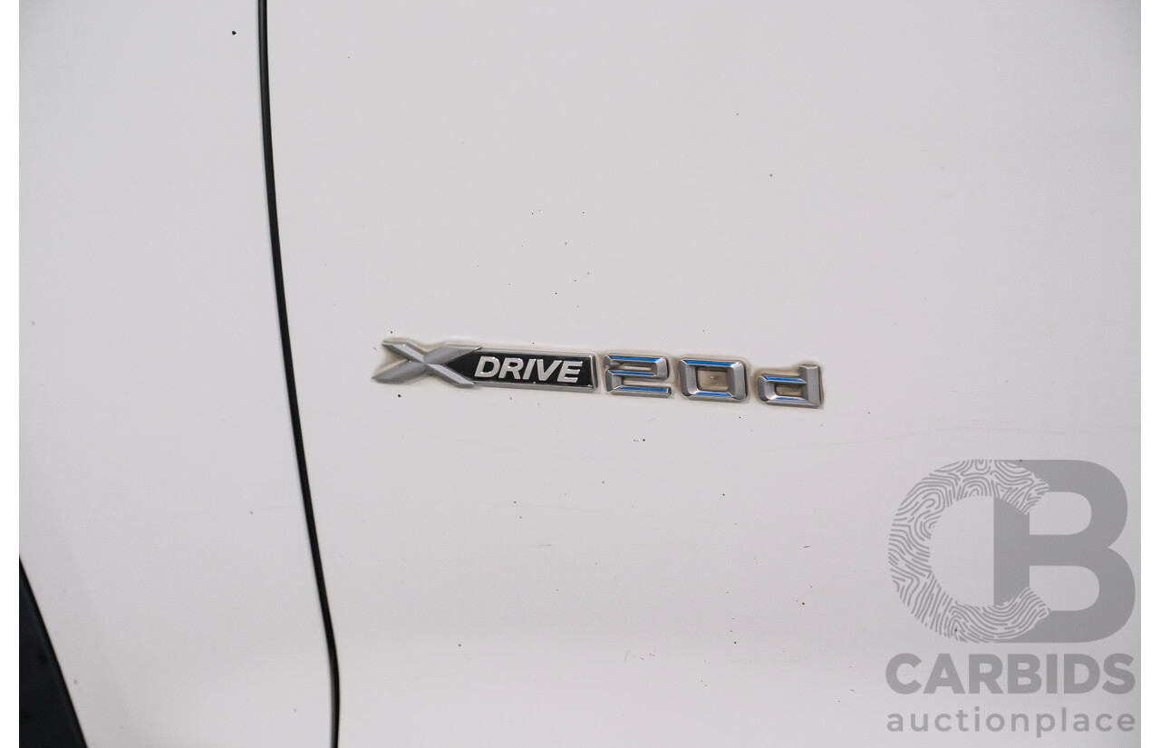 04/2013 BMW X3 xDrive20d F25 4d Wagon White Turbo Diesel 2.0L