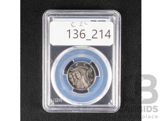 Australian 1994 Ten Cent Coin, Graded PCGS MS68, Gem/UNC 22