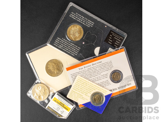 Five Australian Five Dollar Coins