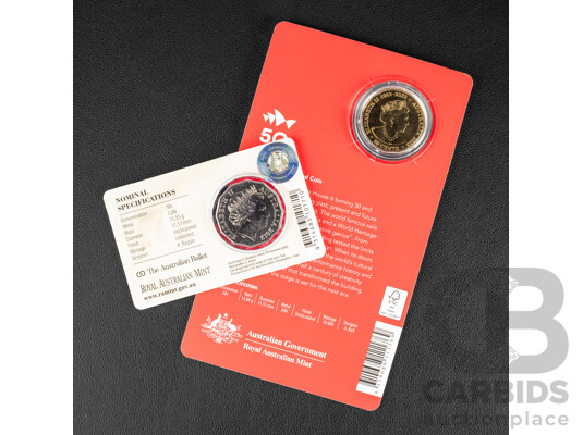 Australian Fifty cent Coins, 2012 Australian Ballet, 2023 Opera House