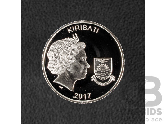 Kiriati 2017 Silver Ten Dolla Coin. We Will Remember Them