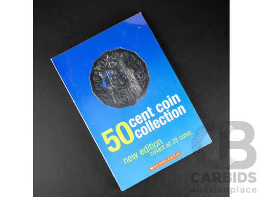 Twenty eight UNC commemorative 50c coins