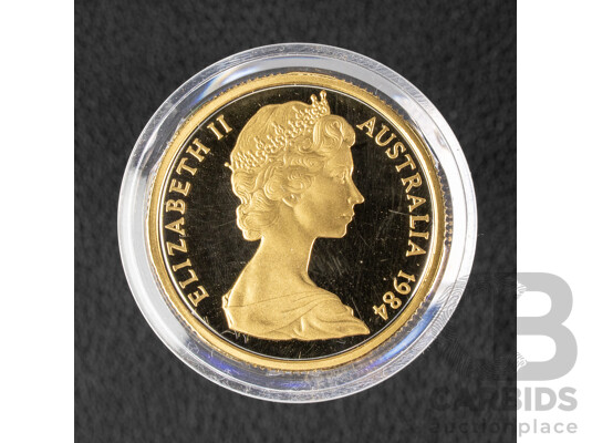 Australian RAM 1984 Proof One Dollar Coin, Year of First Issue