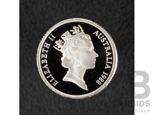 Australian RAM 1988 Silver Proof Two Dollar Coin .925