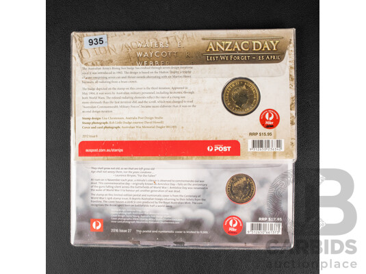 Two Australian ANZAC PNCs, 2012 and 2016