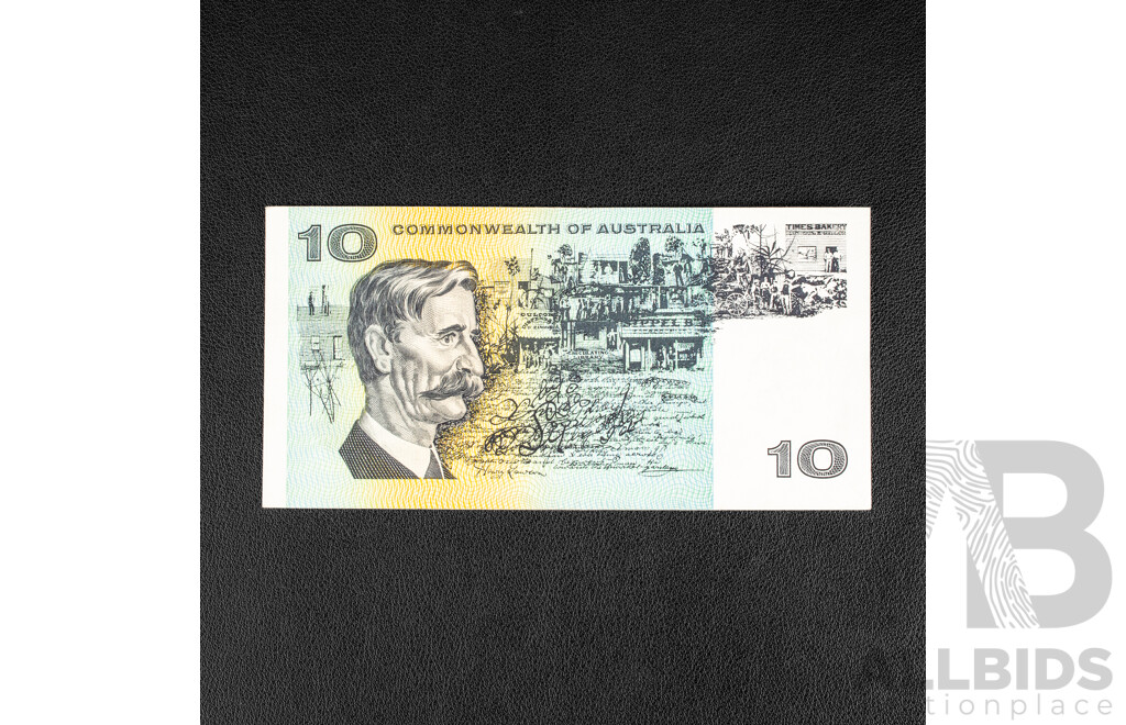 Australian 1967 Ten Dollar Note, Coombs/Randall , SFB 245733, R302