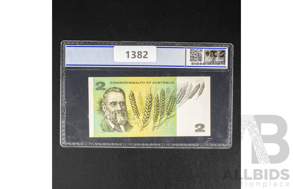 Australian 1966Two Dollar Note, Coombs/Wilson, FAT291344, a/UNC ,R81