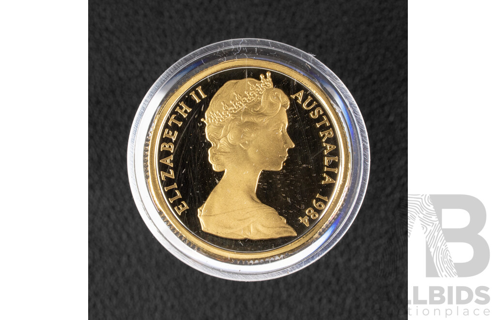 Australian RAM 1984 Proof One Dollar Coin, First Year Issue