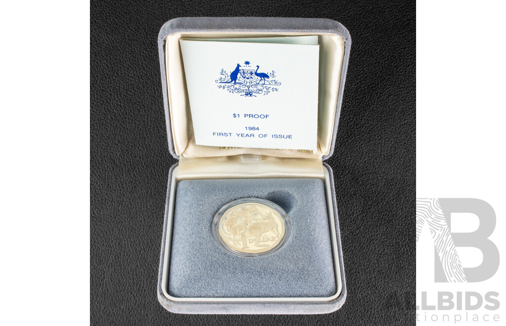 Australian RAM 1984 Proof One Dollar Coin, First Year Issue