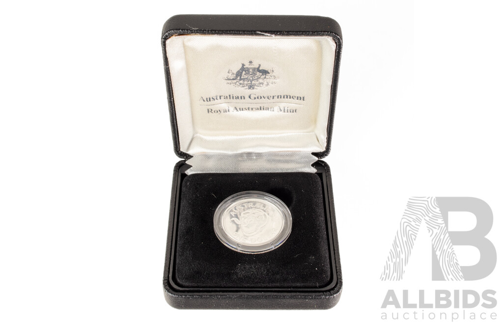 Australian RAM 2011 Silver Proof One Dollar Coin, Ram's Head Dollar