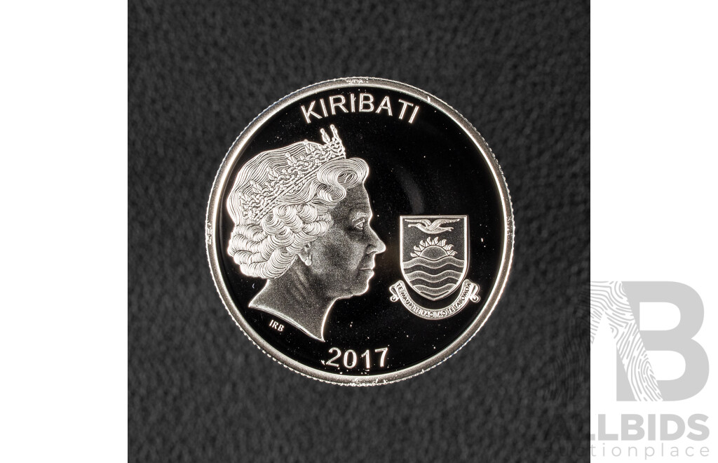 Kiriati 2017 Silver Ten Dolla Coin. We Will Remember Them