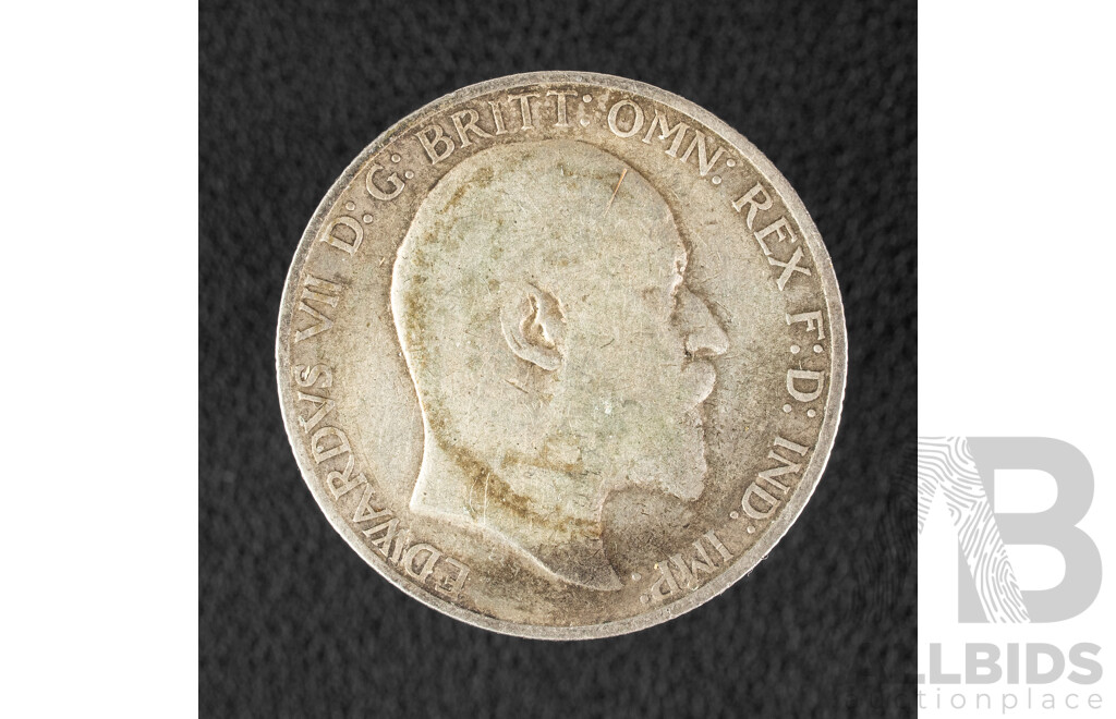 United Kingdom 1906 KEVII Silver Florin .925