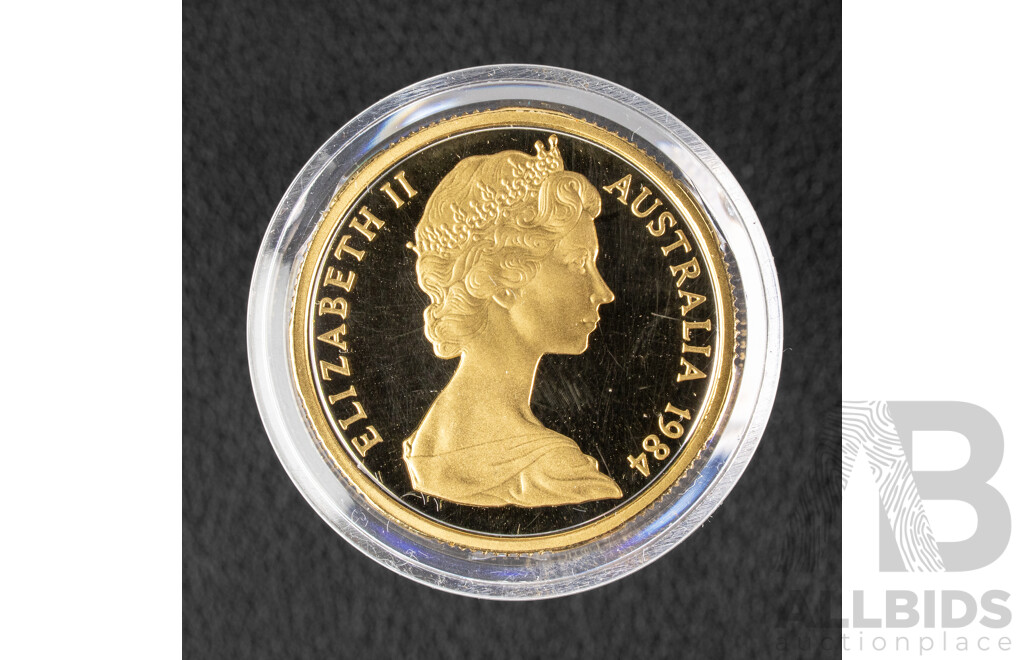 Australian RAM 1984 Proof One Dollar Coin, Year of First Issue