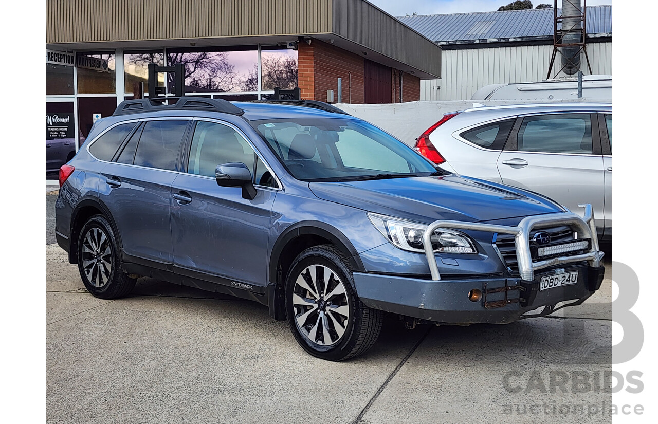 06/2016 Subaru Outback 2.5i Premium MY16 4d Wagon Grey 2.5L