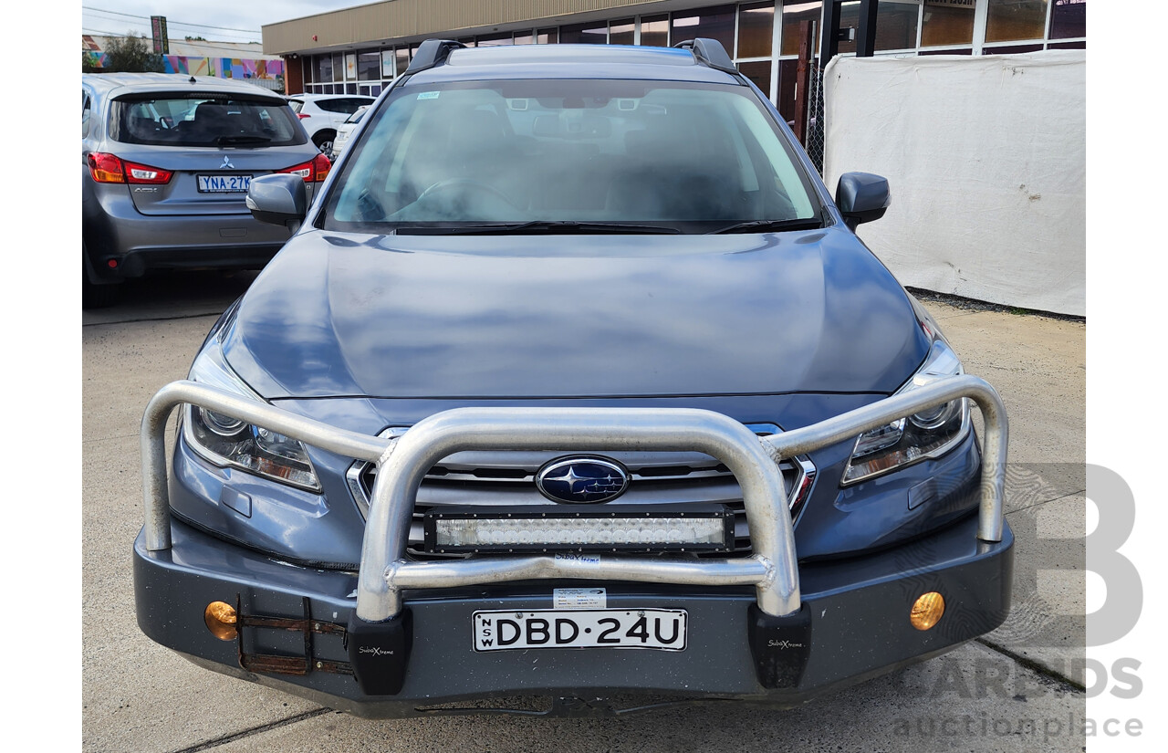 06/2016 Subaru Outback 2.5i Premium MY16 4d Wagon Grey 2.5L