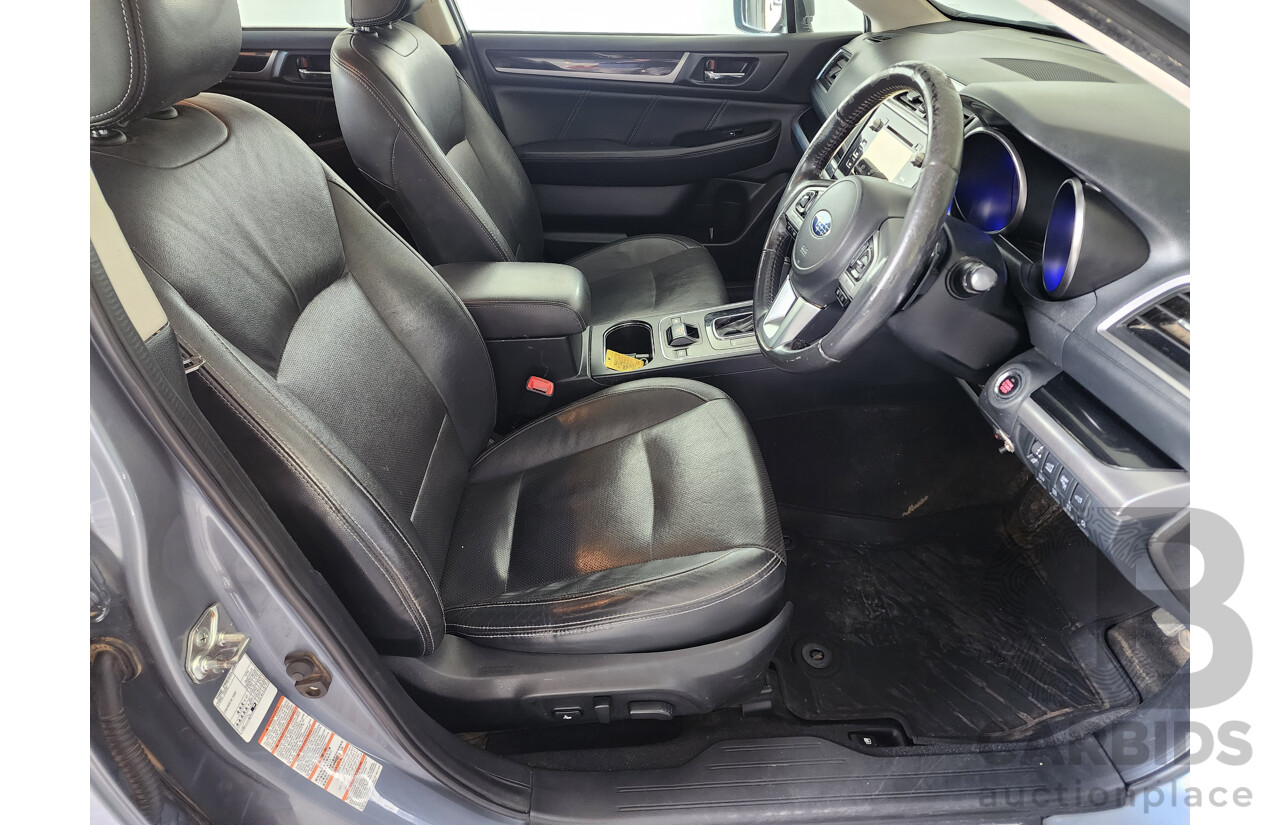 06/2016 Subaru Outback 2.5i Premium MY16 4d Wagon Grey 2.5L
