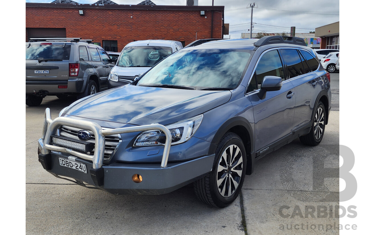 06/2016 Subaru Outback 2.5i Premium MY16 4d Wagon Grey 2.5L