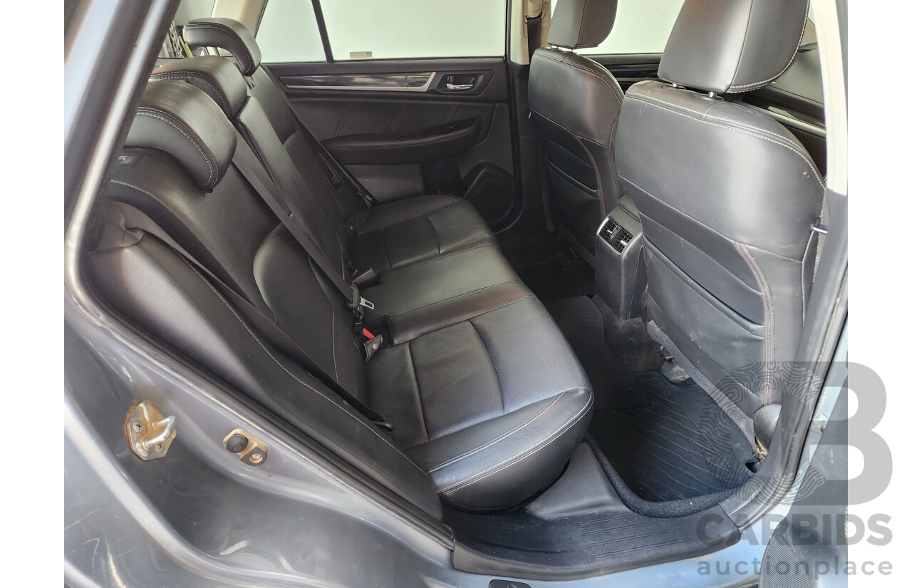 06/2016 Subaru Outback 2.5i Premium MY16 4d Wagon Grey 2.5L