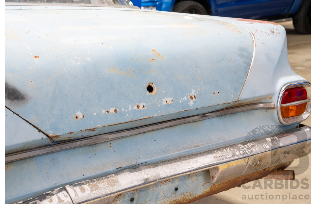 Circa 1963 Holden EJ Special 4d Sedan Riverina Blue / Atherton Ivory 138ci 2.2L
