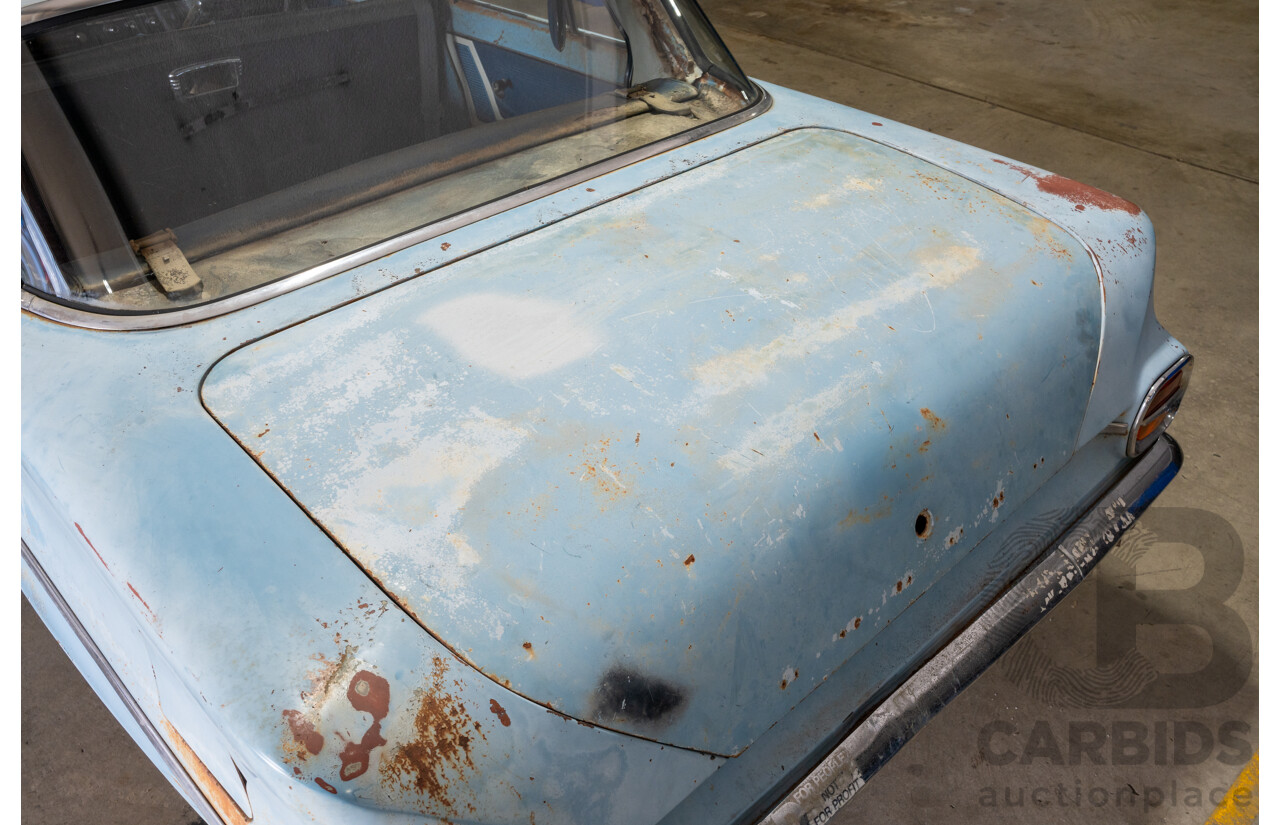 Circa 1963 Holden EJ Special 4d Sedan Riverina Blue / Atherton Ivory 138ci 2.2L