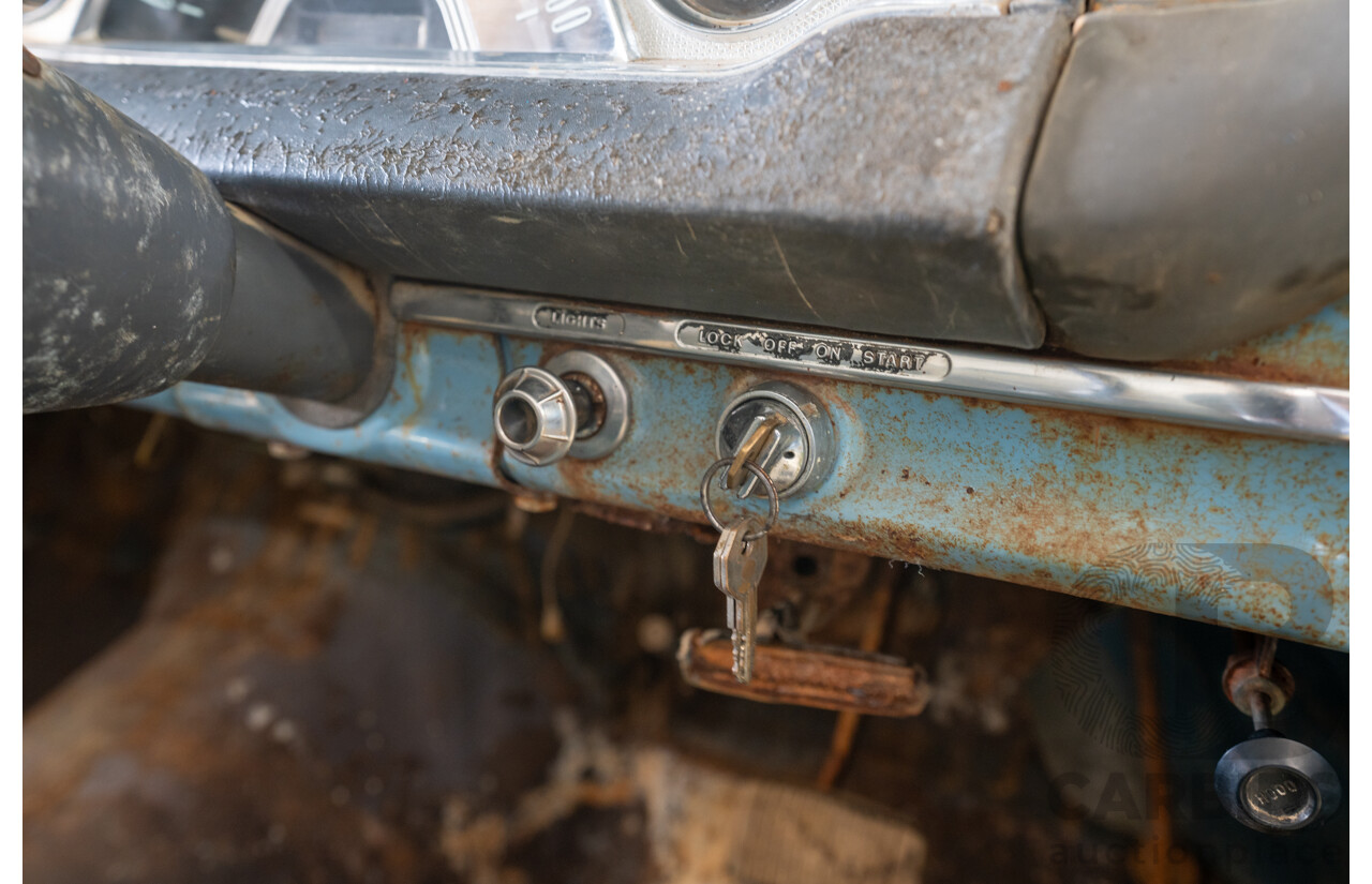Circa 1963 Holden EJ Special 4d Sedan Riverina Blue / Atherton Ivory 138ci 2.2L