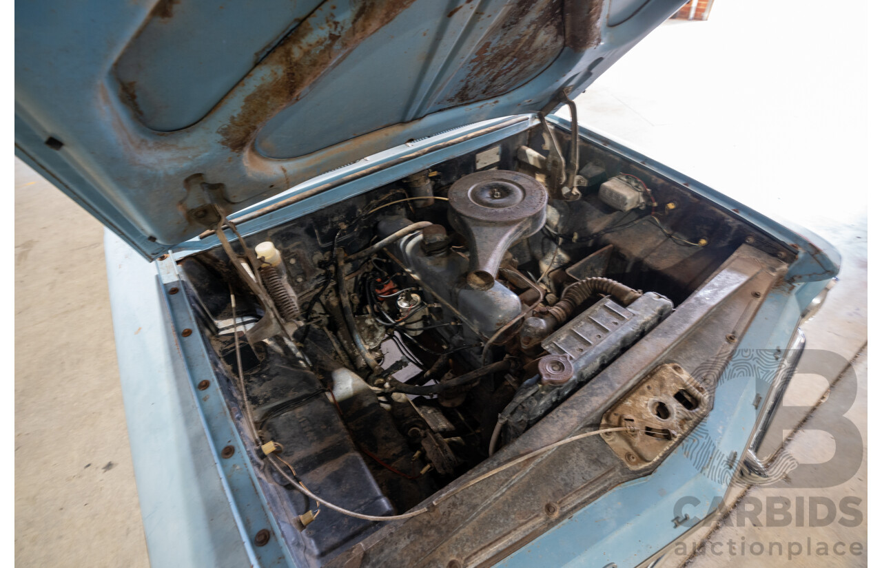Circa 1963 Holden EJ Special 4d Sedan Riverina Blue / Atherton Ivory 138ci 2.2L